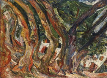  Chaim Obras - Plátanos en c ret 1920 Chaim Soutine Expresionismo
